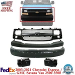 Front Bumper + Grille Upper Cover Brackets For 2003-21 Express / Savana. Fixed Price $698.35.