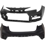 Pair Bumper Cover Fascias Set Of Front & Rear Sedan For Toyota Corolla 22-25. Fixed Price $543.57.