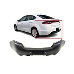 Bumper Cover For 2013-2016 Dodge Dart Park Aid Holes 68172075AA CH1100976 Rear. Fixed Price $115.55.