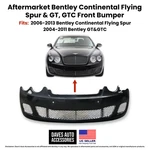 Front Bumper Cover For Bentley Continental Gtc 2004 2010 Facelift Oe Style. Fixed Price $2500.00.