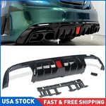 For Mercedes W205 Sedan C43 C300 C450 Bumper Diffuser Exhaust Tips W/led Light. Fixed Price $229.95.