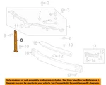 Gm Oem 19-23 XT4 Front Bumper Grille Components-center Support 23282562. Fixed Price $15.69.