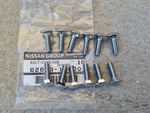 Nissan B110 B120 B122 Sunny Bumper Bolts X10 New Datsun 1200 62663-18000. Fixed Price $43.11.