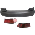 Rear Bumper Cover Kit For 1997-1999 Toyota Camry Ce Xle. Fixed Price $217.42.