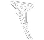 Genuine Audi Bumper Guide 80A-807-453. Fixed Price $63.21.