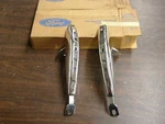 Nos Oem Ford 1970 1971 Maverick Front Bumper Guards - Low Protection. Fixed Price $169.00.