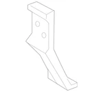 Genuine Mercedes-benz Bumper Cover Bracket 166-885-02-40. Fixed Price $17.82.