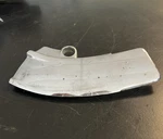 1968 Corvette T-top Windshield Corner Header Molding GM#3935604. Fixed Price $45.00.