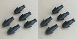 10 Nos Body/door/pillar Rubber Bumpers! Fits 53-1959 & 61-1968 Ford/mercury Etc. Fixed Price $38.00.