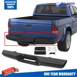 Steel Rear Step Bumper Assembly Compatible With Dodge Dakota 1997-2004 Black. Fixed Price $174.99.