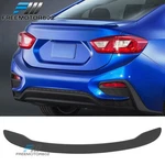 Fits 16-19 Chevy Cruze Sedan 4-DOOR Oe Factory Matte Black Trunk Spoiler Abs. Fixed Price $66.99.