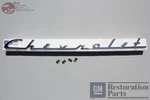 1954 Chevy Passenger Car Rear Deck Lid Trunk Script Emblem New. Fixed Price $38.99.