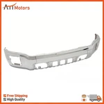 Chrome Steel Front Bumper Face Bar W/o Radar Holes For 2014 2015 Gmc Sierra 1500. Fixed Price $199.29.