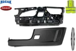 Peterbilt 579 2022+ Bumper Corner W/o Fog Hole & Inner Reinforcement, Set, Left. Fixed Price $599.99.