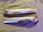 1958 Impala Chrome Outer Bar Trim Molding Grille Set Pair 3742607 Lh 3742608 Rh. Fixed Price $100.00.