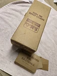 Nos 1949 1950 Ford Right Front Bumper Guard Fomoco 8A-17996-A Accessory. Fixed Price $90.00.