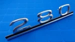 Genuine Mercedes Benz W123 280 Trunk Lid Emblem Designation Script Rear. Fixed Price $42.90.
