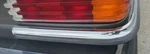 74-80 Mercedes 116 Chassis 450SEL Rear Bumper Upper Rh Side Filler Molding Oem. Fixed Price $180.00.