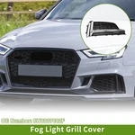 1PC Car Right Front Fog Light Grill For Audi A5 S5 2017-2020 NO.8W6807682F Abs. Fixed Price $80.29.