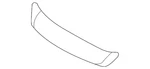 Genuine Nissan Bumper Cover Spacer Panel 62256-KB50C. Fixed Price $641.92.