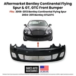 Bentley Continental Gtc Facelift Front Bumper Cover 2004 2010 Oe Style. Fixed Price $2500.00.
