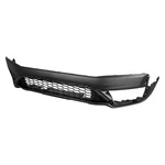 New Dark Gray Front Lower Bumper Cover Replaces 71102TLJA50 Without Park Assist. Fixed Price $287.13.