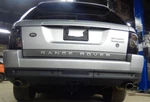 06 07 08 Range Rover Sport: Rear Bumper, W/park Assist, Zermatt Silver. Fixed Price $209.25.