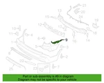 ( 1 ) Genuine Kia 86678 2P000 Rear Bumper Cover Bracket-side Reinforcement Rh. Fixed Price $23.85.