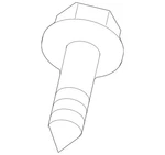 Genuine Ford Fog Lamp Assembly Bolt W720714-S450B. Fixed Price $13.42.