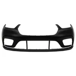 New Capa Unpainted Front Bumper Cover Replaces 68505028AB Without Park Assist. Fixed Price $518.90.