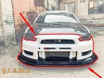 Varis Style Look Front Bumper + Carbon Lip For Mitsubishi Lancer Evo X V9. Fixed Price $1113.19.