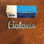 Nos D0AZ-5442528-A 1970 Ford Galaxie Trunk Deck Lid Emblem Nameplate. Fixed Price $35.00.