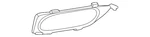 Genuine Nissan Bumper Cover Spacer Panel 85064-6HW1A. Fixed Price $954.42.