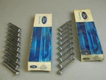1955-57 Ford Thunderbird Front Fender Louver Ornaments Pair Oem. Fixed Price $32.95.
