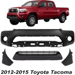 Front Bumper Cover Primed Plastic & Ends For 2012-2015 Toyota Tacoma. Fixed Price $224.00.