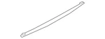 Genuine Audi Bumper Cover Support Rail 83A-807-462-B. Fixed Price $68.88.