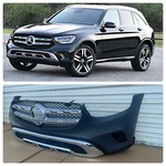 2020-2023 Mercedes GLC300 Front Bumper Cover Assembly Compete Set. Fixed Price $770.00.