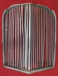 1956-61 Original Jaguar Mkviii MK9 Chrome Radiator Front Grille Mark 8. Fixed Price $125.00.