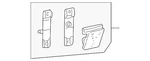 Genuine Ford Bumper Face Bar Mount F87Z-17859-BB. Fixed Price $24.66.