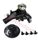 Chevrolet Sbsmall Block Chevy Black Aluminum Long Water Pump 1 Groove Pulley Kit. Fixed Price $108.99.
