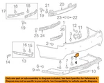 Gm Oem 16-19 Cts Rear Bumper Components-tow Eye Cap 23450908. Fixed Price $66.23.