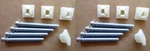 Headlight Adj Screw/nuts! Gm Camaro Z28 Chevelle Ss Nova Trans 400 Firebird. Fixed Price $38.00.