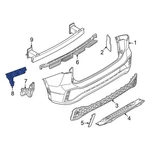 For Volkswagen Tiguan 2025 57N807394 Rear Right Bumper Guide. Fixed Price $17.48.