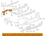 Gm Oem 16-19 Cruze Rear Bumper Components-side Support 84142839. Fixed Price $39.79.