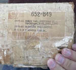 Nos Gem Front Bumper Guards 1979 1980 1981 Plymouth Trailduster & 79-81 Vans. Fixed Price $111.00.