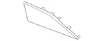Genuine Hyundai Side Cover 865M3-PI000. Fixed Price $36.38.