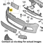 2012 Volkswagen Touareg Front Bumper Cover Used Oem 7P6807221C. Fixed Price $348.74.