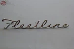 41-48 Chevy Passenger Car Fleetline Script Rear Trunk Deck Lid Emblem New. Fixed Price $25.74.