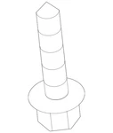 Genuine Gm Access Cover Bolt 11602567. Fixed Price $12.03.