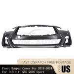 New Front Bumper Cover Fascia For Infiniti Q50S Sport 2018-2024 620226HJ1H. Fixed Price $358.88.